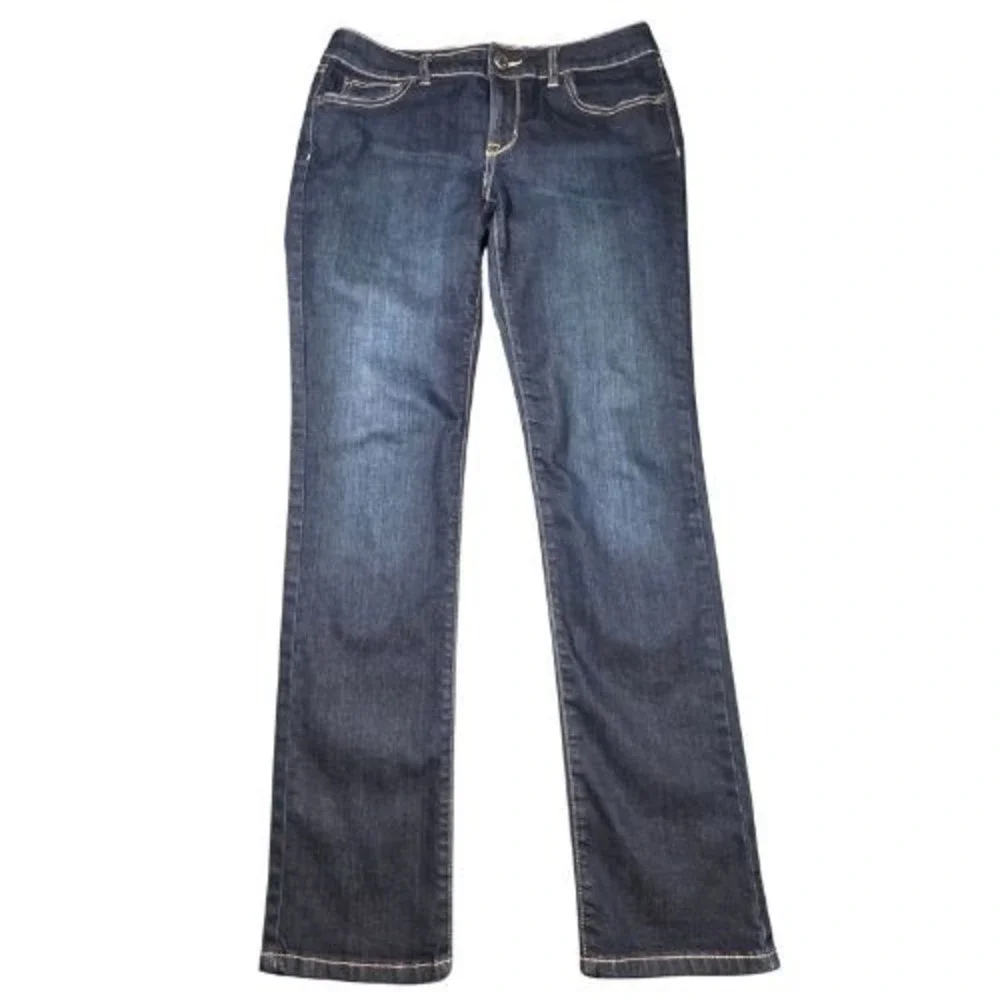 Limited Simply Straight 678 Womens 6 Dark‎ Wash Straight Leg Denim Trouser Jeans